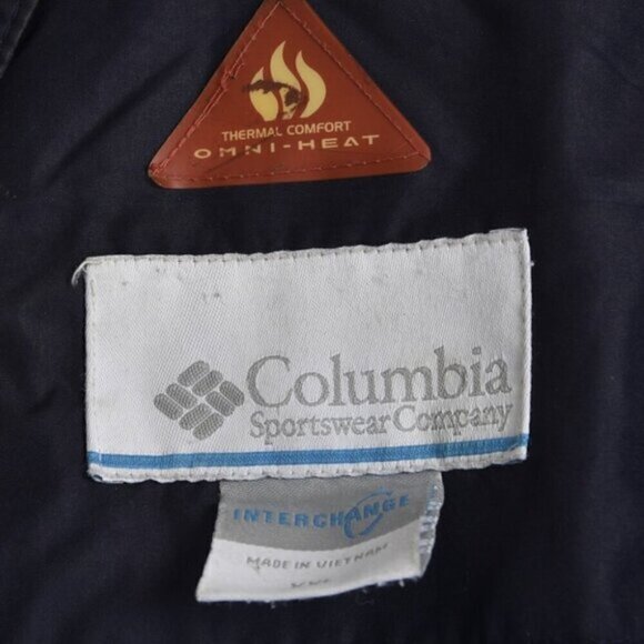 Columbia Lightweight Insulated Omni Heat Jacket Black Blue  Size XXL - Picture 7 of 13